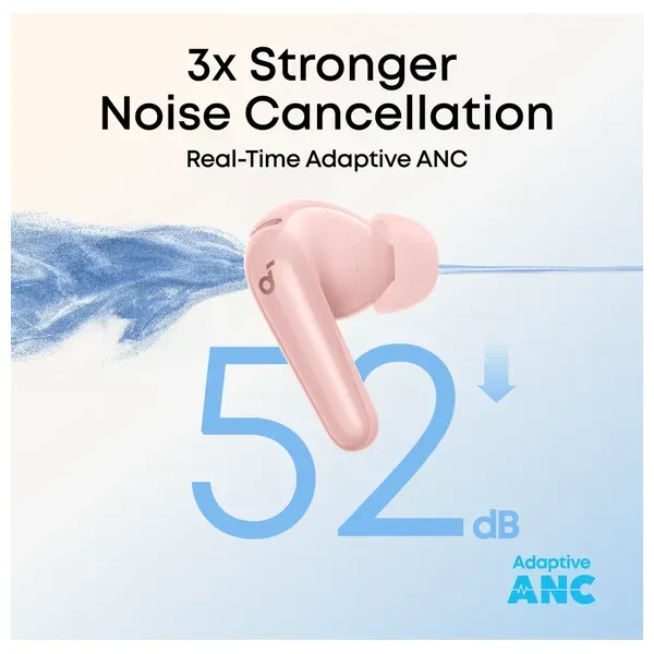 سماعات الأذن اللاسلكية Anker Soundcore R60i NC (لون وردي) — 3