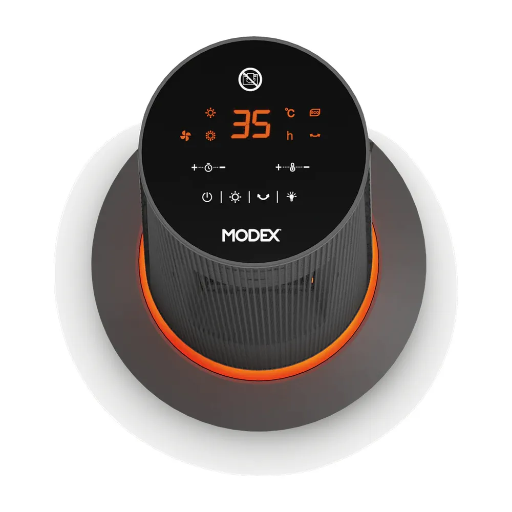 Modex Ceramic Heater 2500W PTC6500 (Black) — 2