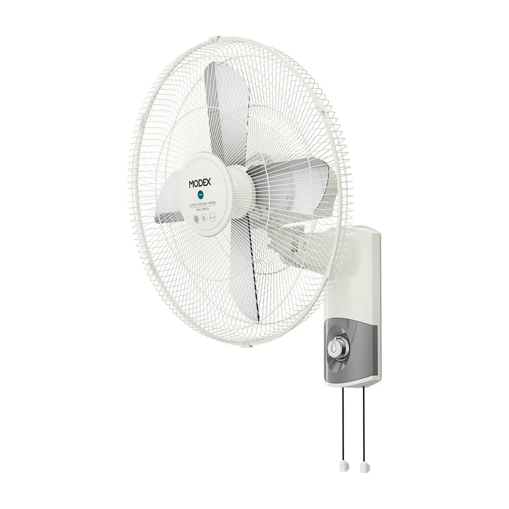 Modex Electric Wall Fan Ultra Strong Wind 70W-FA1018 - White — 2