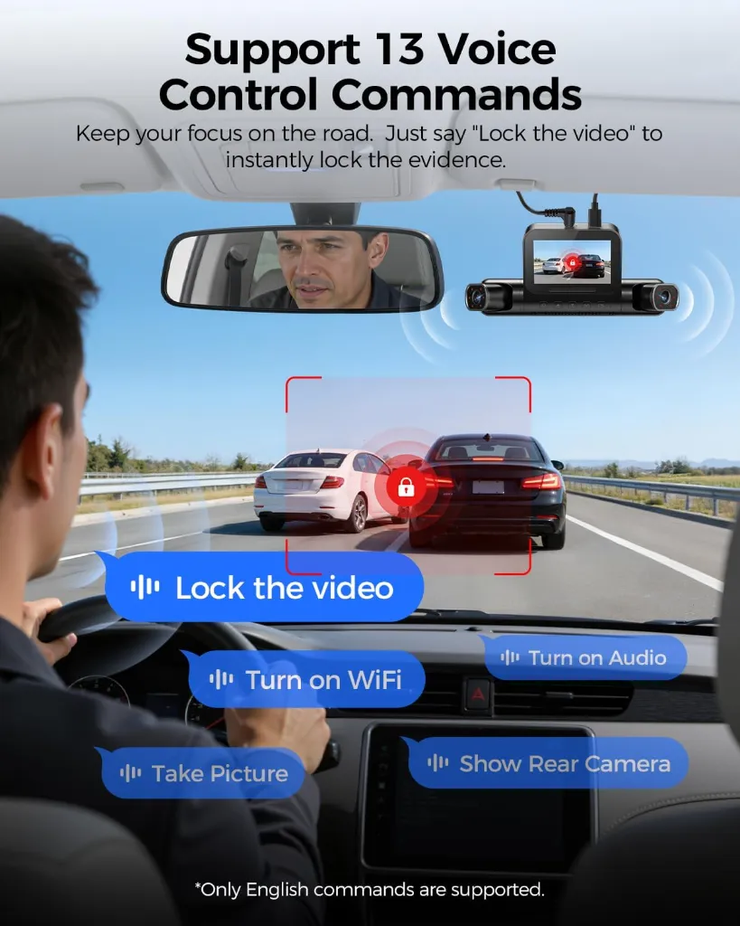 Azdome DashCam M660 Pro 4 Channel 4K — 4