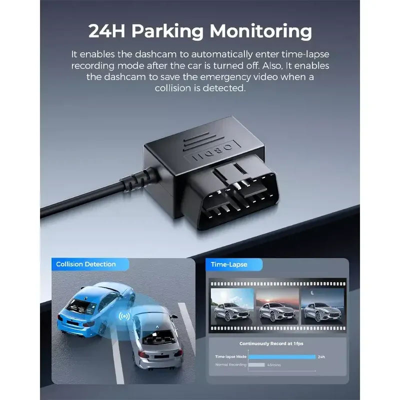 Azdome Premium Type-C OBD Cable for Dashcam — 3