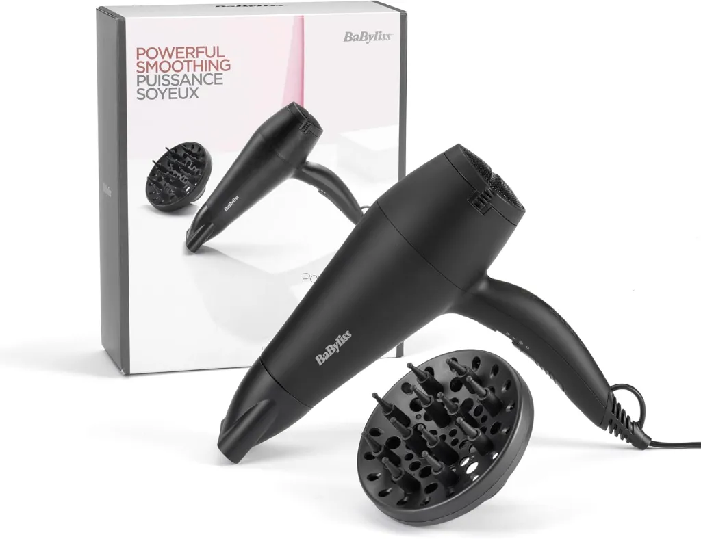 BaByliss Hairdryer Power Smooth Dryer 2200W D215DSDE — 2