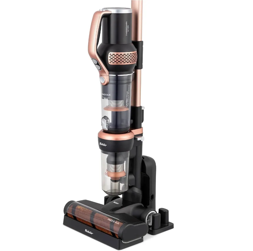  مكنسة فاكير Inovax 2 في 1 العمودية واليدوية – 400 واط، نحاسي وأسود — 2