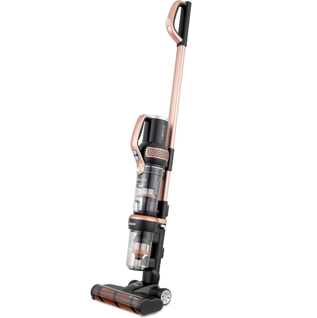  مكنسة فاكير Inovax 2 في 1 العمودية واليدوية – 400 واط، نحاسي وأسود — 3