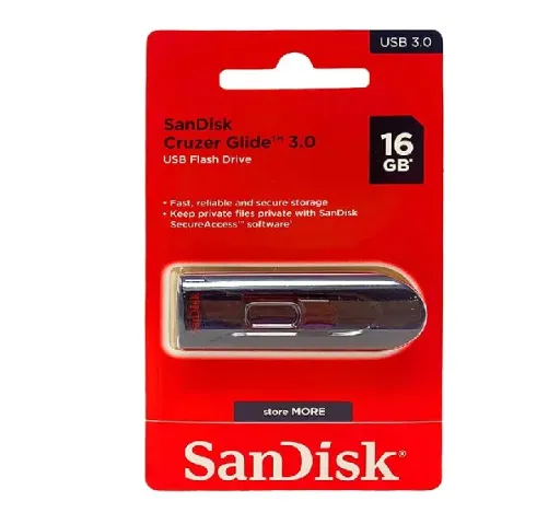 C من النوع USB سانديسك ذاكرة فلاش بسعة 16 جيجابايت بمنفذ 