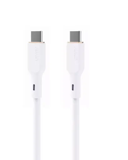 Aukey Silicone Cable USB-C to USB-C -100W 1M – White