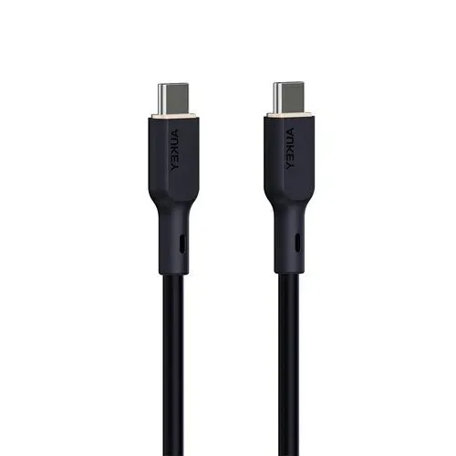 Aukey Silicone Cable USB-C to USB-C -100W 1M – Black