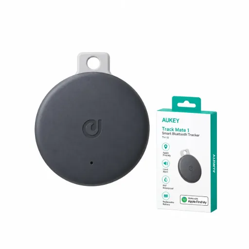 Aukey Track Mate 1 Smart Bluetooth Tracker (TM-10)Gray
