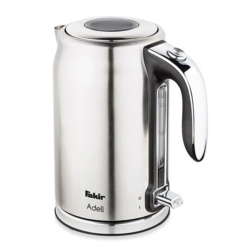 غلاية ماء Fakir Adell Stainless Steel – سعة 1.7 لتر – رمادي