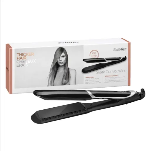 BaByliss Straightener Sleek Control Wide ST397SDE