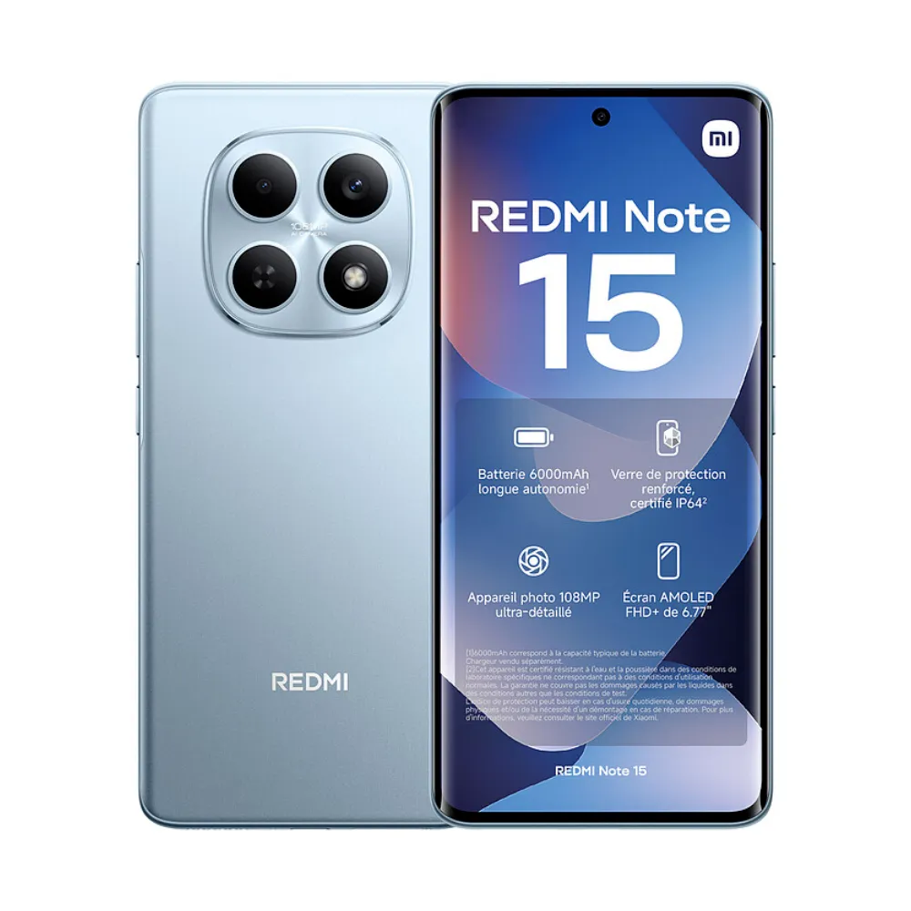 Redmi Note 15 8/256GB (Glacier Blue)