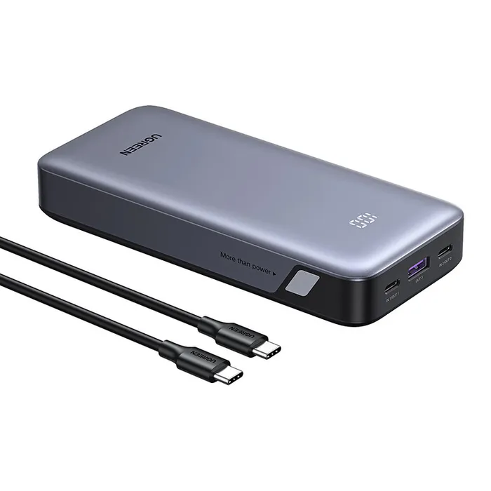 UGREEN 20000mAh 30W Two-way Fast Charging Power Bank - Space Gray (Model: PB532)