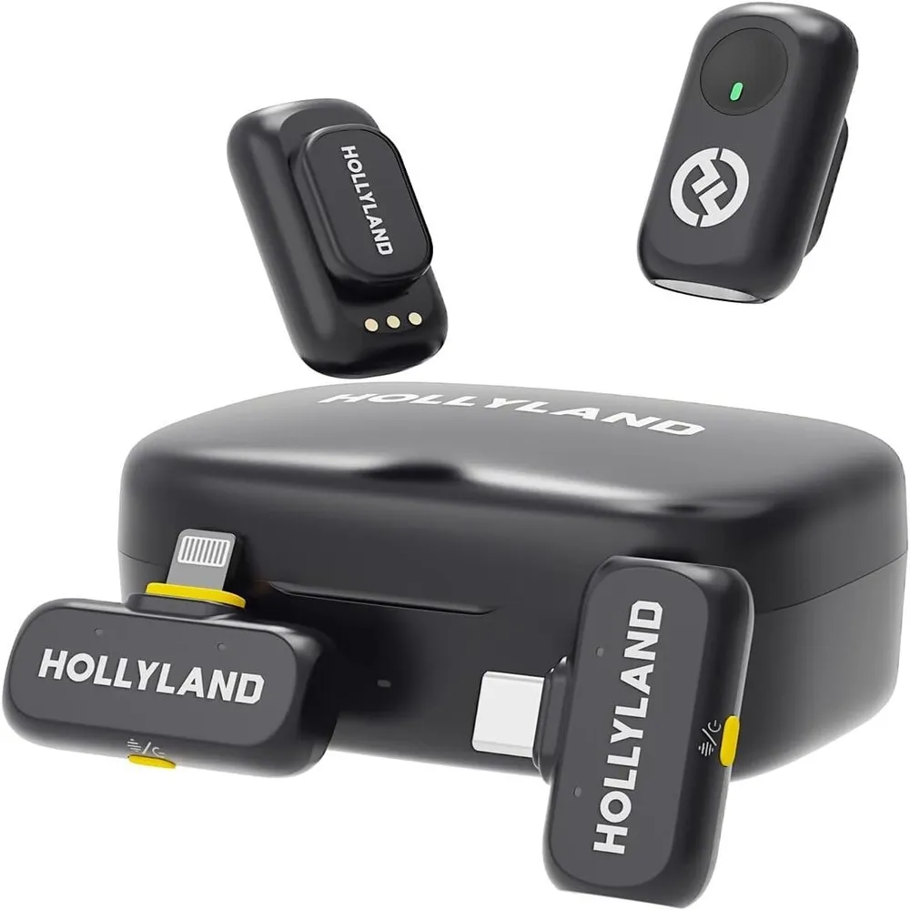 Hollyland Lark A1 Wireless Lavalier Microphone Combo
