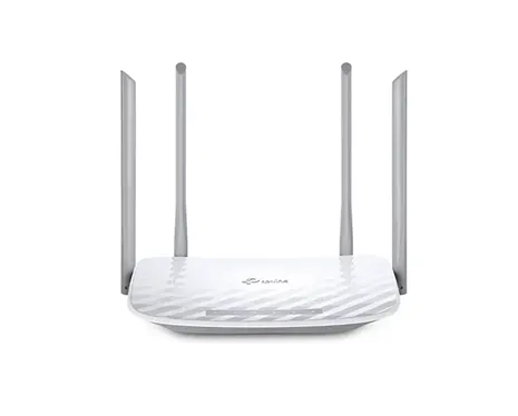 راوتر تي بي لينك آرشر C50 لاسلكي بتكنولوجيا AC1200 - لون أبيض (TP-Link Wi-Fi Router Archer C50 - AC1200 - White)