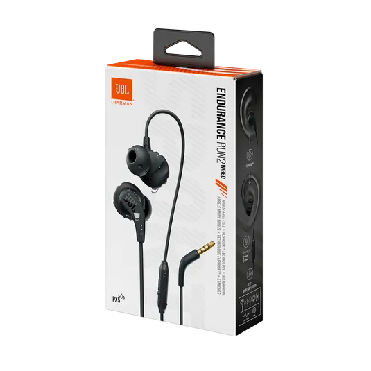 JBL Endurance Run 2 Wired -Black
